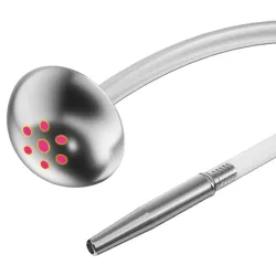 UrethralPlay Plug percé Jet Shower 20.5 cm - Diamètre 7mm